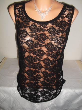 Vero moda krajkovany topik, vero moda,l