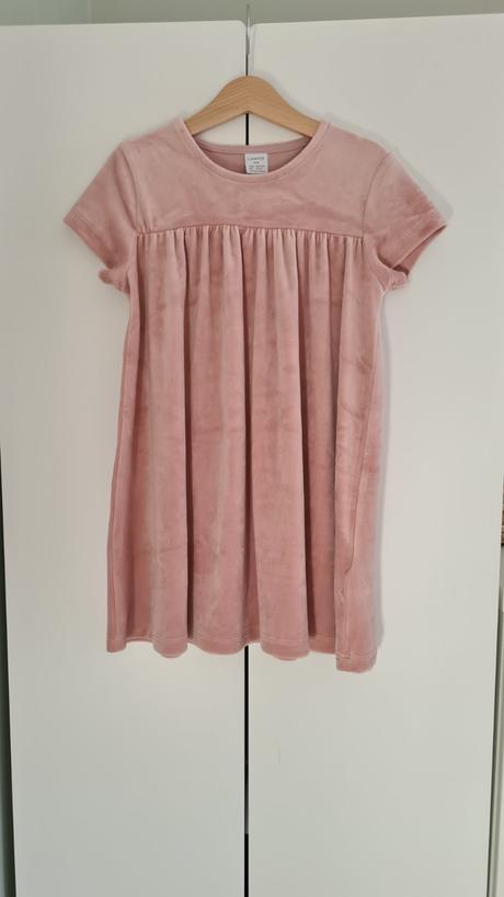 Zamatove saty lindex 110/116 nove, lindex,116