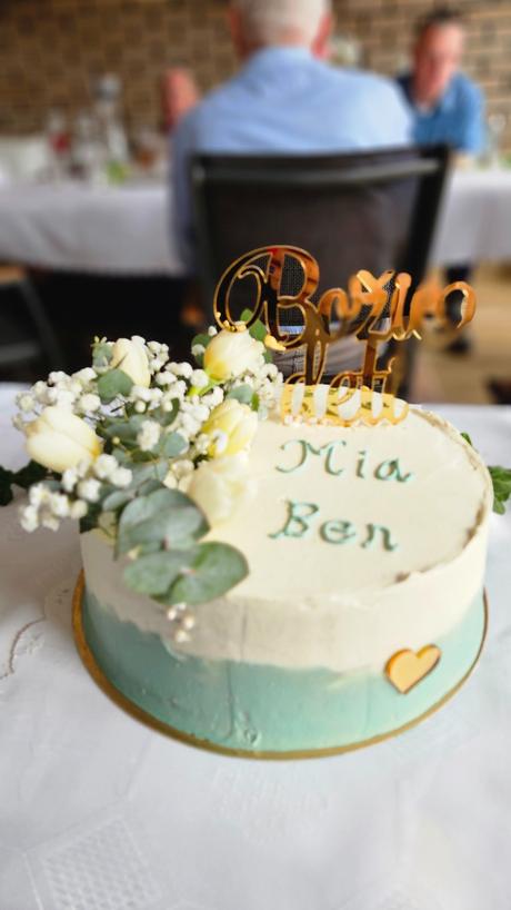 Zápich na tortu krst "božie deti",