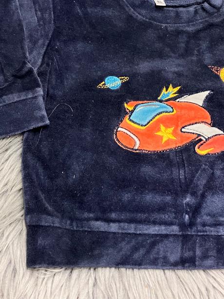 Chlapčenská zamatová mikina (80), 80