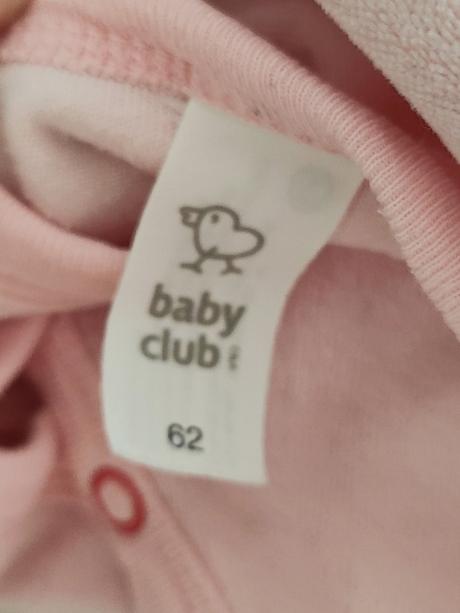Froté dupačky, baby club,62