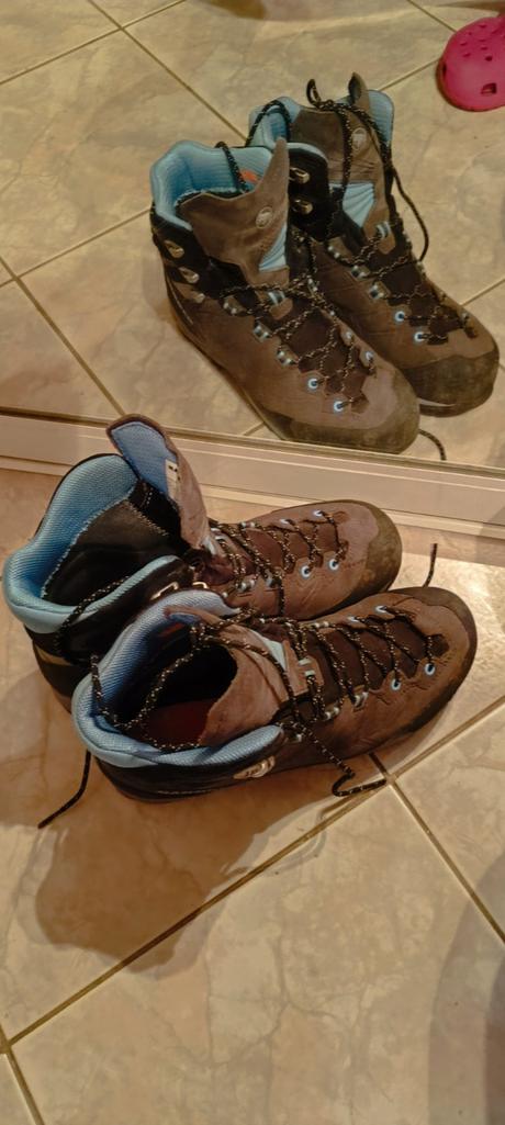 Dámske turistické topánky mammut, 40