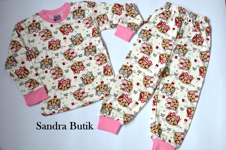 Detské bavlnené pyžamko obrázkové, 80 - 158