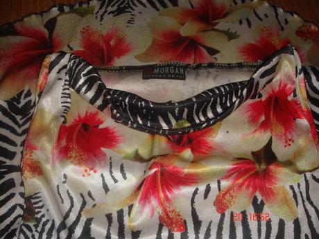 Letne bezriamienkove saty s trendovym vzorom, morgan,m