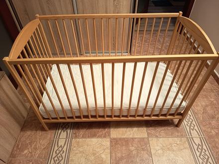 Detská postieľka, šírka (cm): 60,dĺžka (cm): 120