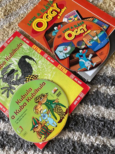 Dvd rozprávkové 4ks, 
