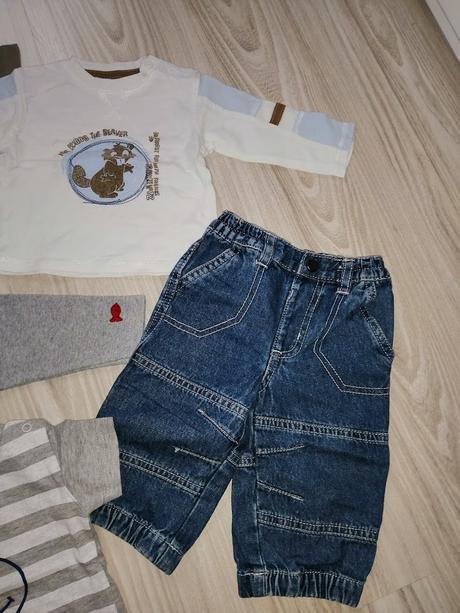 Chlapčenské tričká 3-6 mesiacov, 68