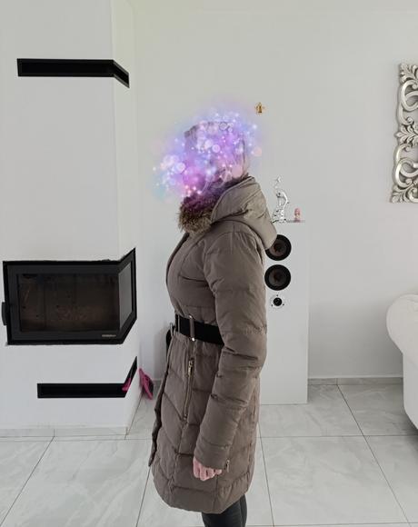 Dámska zimná paperova bunda mango suit, mango,s