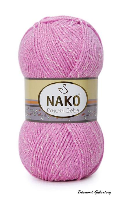 Priadza natural bebe - rôzne farebné odtiene, 