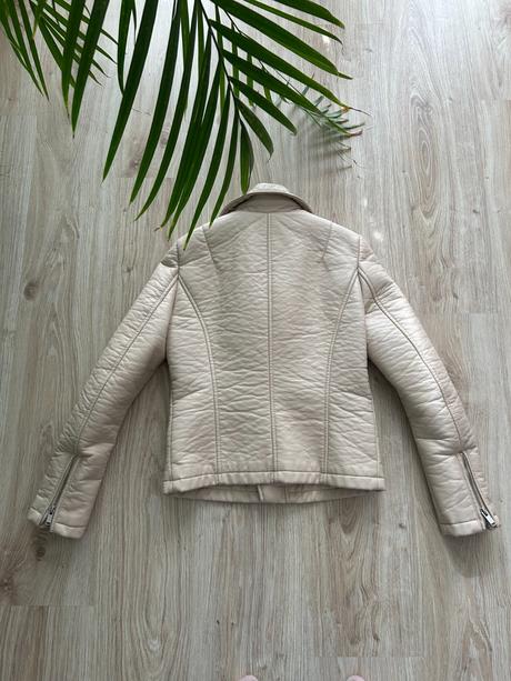 Koženková bunda značky zara, zara,xs