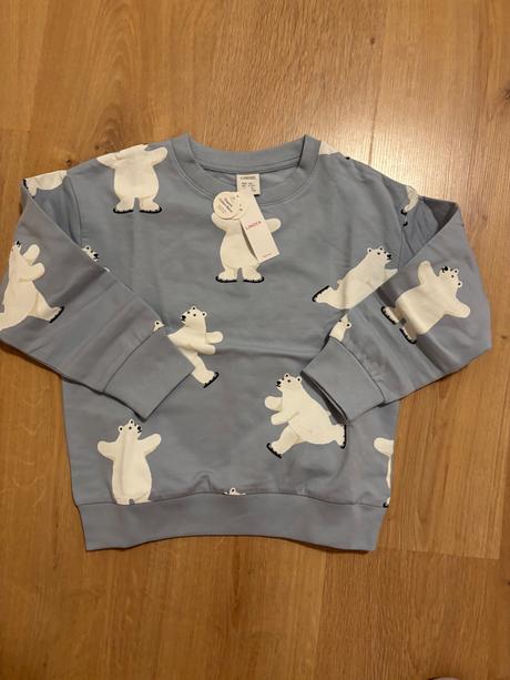 Lindex mikina medvede, lindex,104 / 116