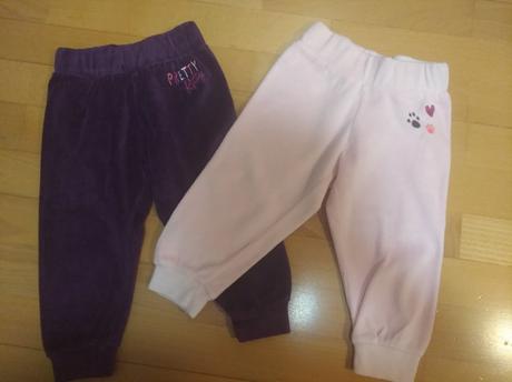 Zamatkove teplaky-vel.74/80, lupilu,80