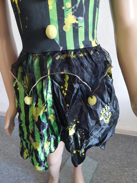 Zombie klaun karnevalový kostým veľ.122-128,