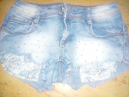 Riflové šortky, xs