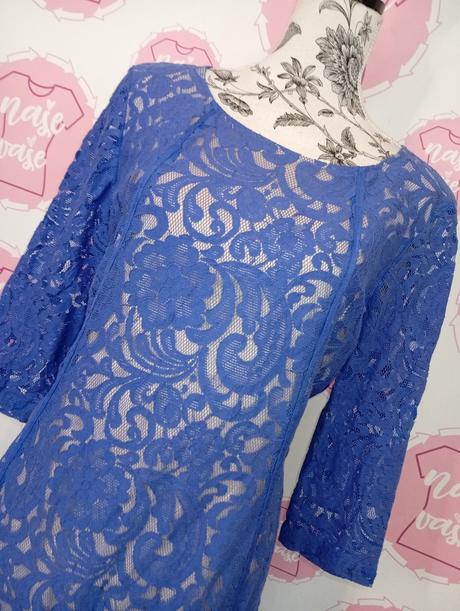 Čipkované podšité šaty, 42