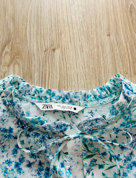 Nádherné kvetinové šaty značky zara, zara,l
