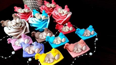 Voňavé mydielka bábätká,