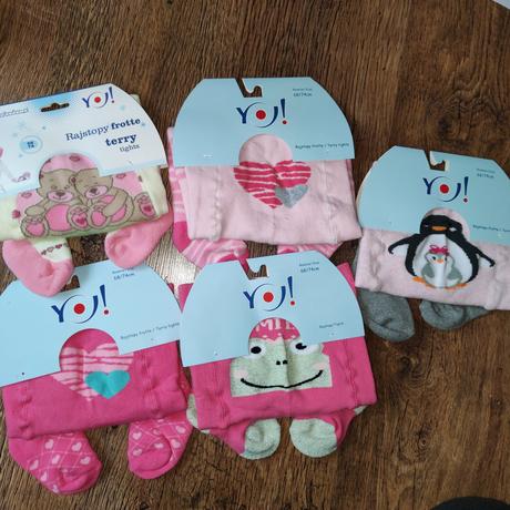 Hrubé froté pančušky, 68 / 74