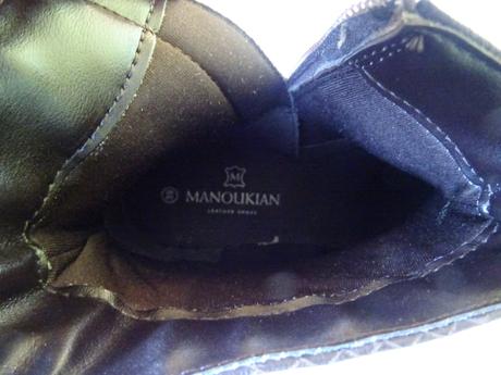 Kožené čižmičky manoukian, veľ.39, 39