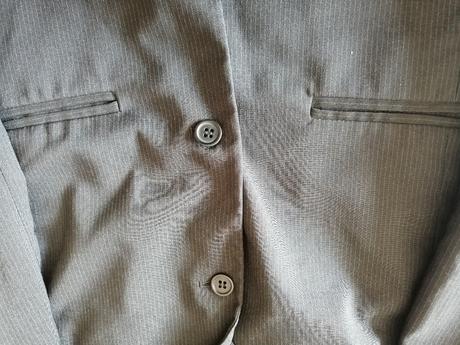 Sako palomino, v122, raz použité, jemný pásik, palomino,122