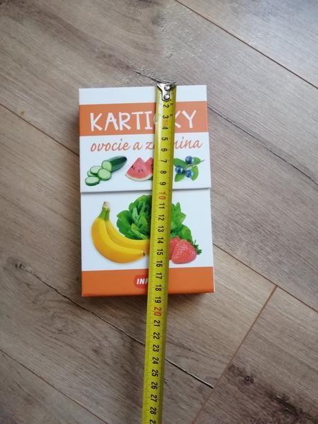 Kartičky ovocie zelenina,