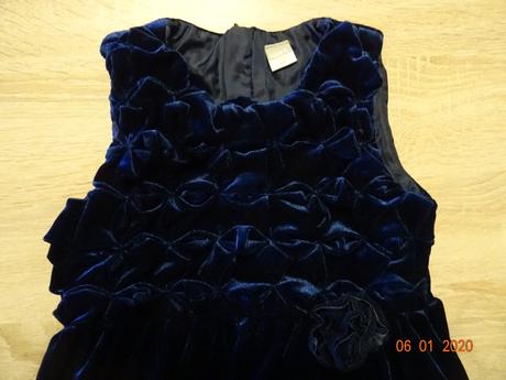 Zamatové šatičky, name it,98