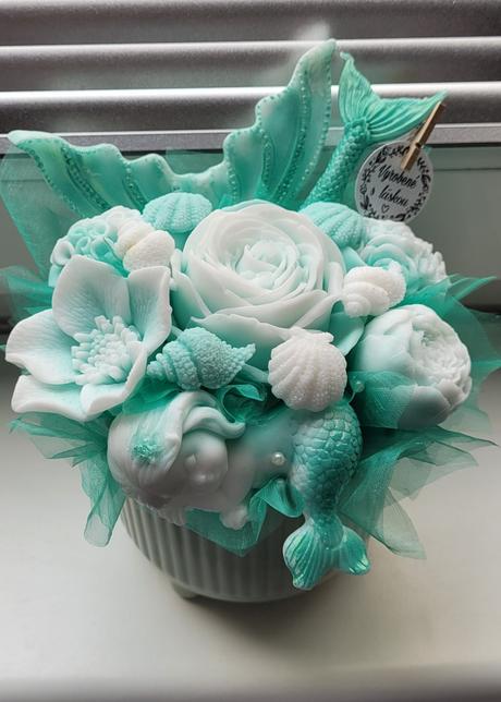 Mydielkova kytička -letny motív, 