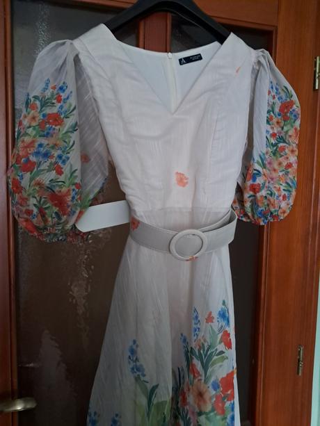 Slánostné kvetovné šaty na každú príležitosť, ad style,40