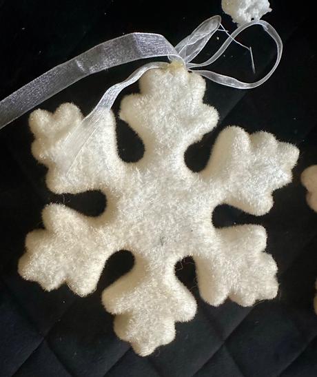 Vianočné ozdoby cencúle a vločky, 