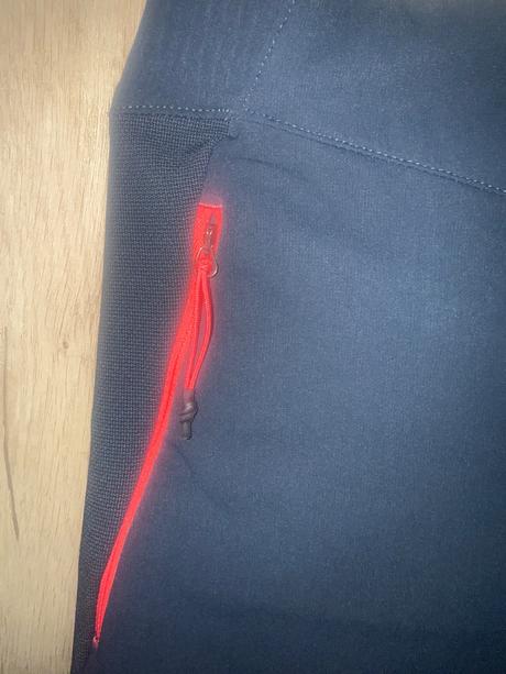 Softshell nohavice, decathlon,128