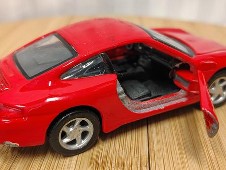Zb vintage kovový model porsche 911 carrera maisto,
