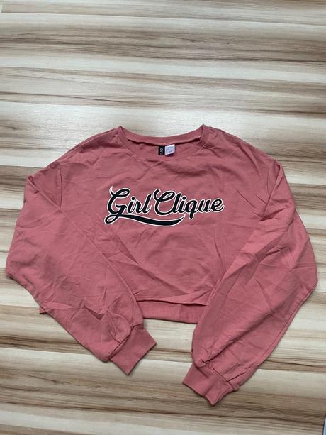 Krátka mikina h&m, h&m,s