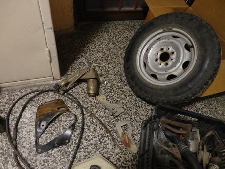 Fiat panda 4x4 - náhradné diely, 