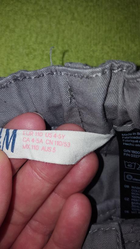 H&m nohavice, h&m,104