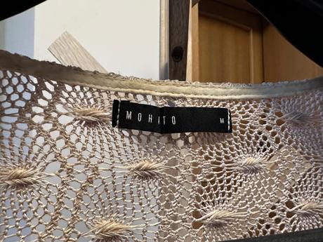 Kropové tričko hačkované, mohito,m