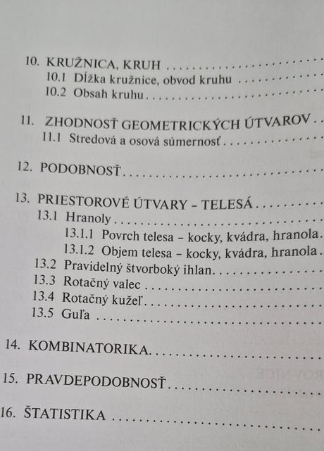 Zbierka úloh z matematiky 9. ročník,