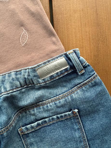 Riflová sukňa s perličkami 152-158, calliope,152