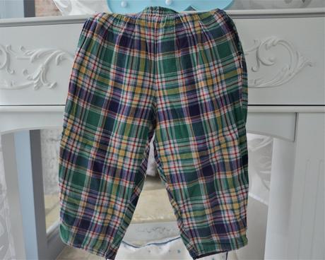 Kárované šašovské nohavice-92, 92