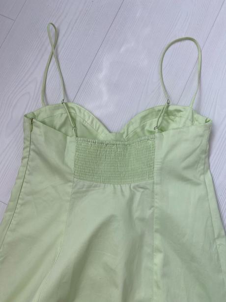 Zara - limetkové šaty, zara,xs