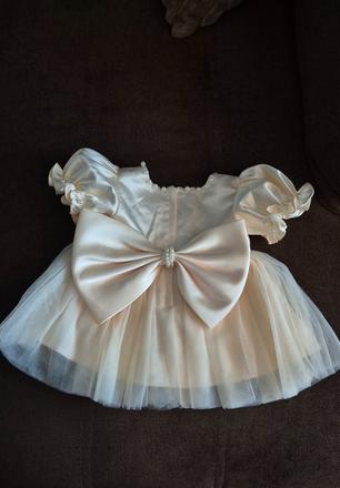 Slávnostné šaty 3-6 mesiacov, 68