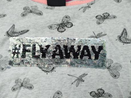 Tričko s flitrami, 158