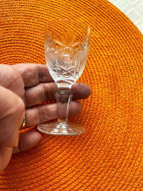 Kryštálová súprava - štamperlíky bohemia,