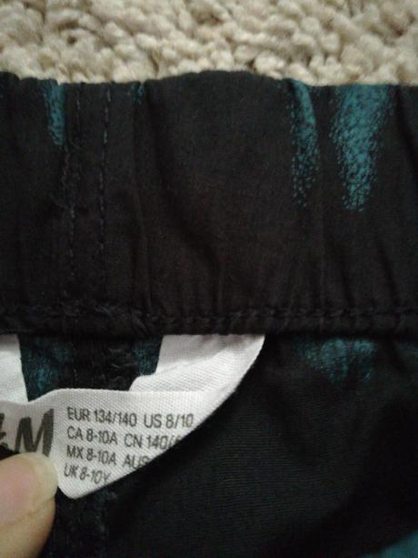 Šortky s7034, h&m,134
