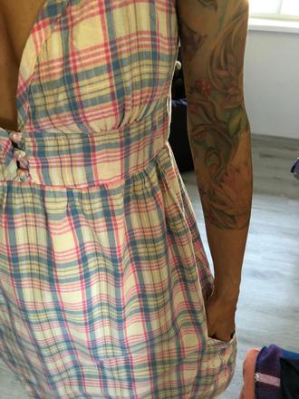 Element šaty bledoružové, m