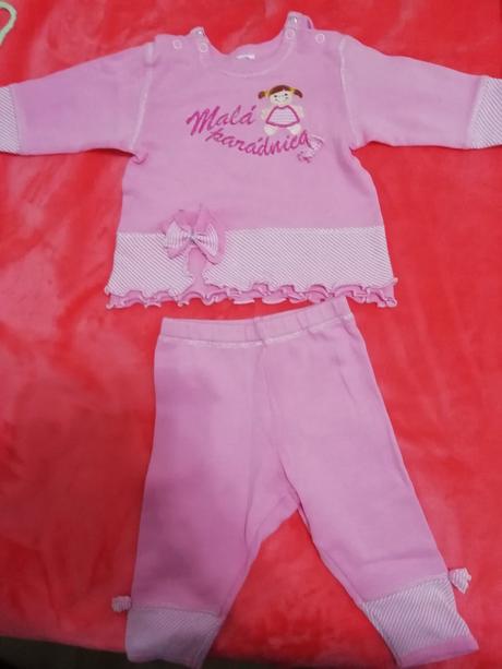 Teplaciky, súprava, komplet pre dievčatko 68/74, 74
