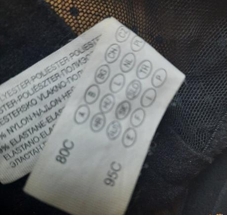 Čipkovaná podprsenka, 90c