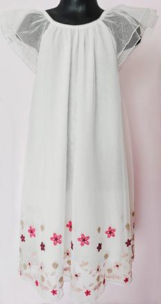 Tylové šaty s kvietkami, bonprix,134