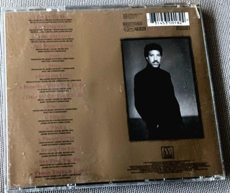 Cd lionel richie - back to front, 