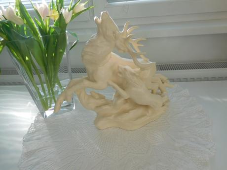 Štvanice / hon na jelena / 50. léta l. lhota, 