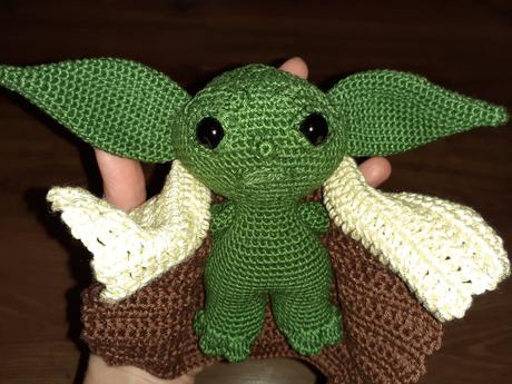 Hackovany baby yoda, 